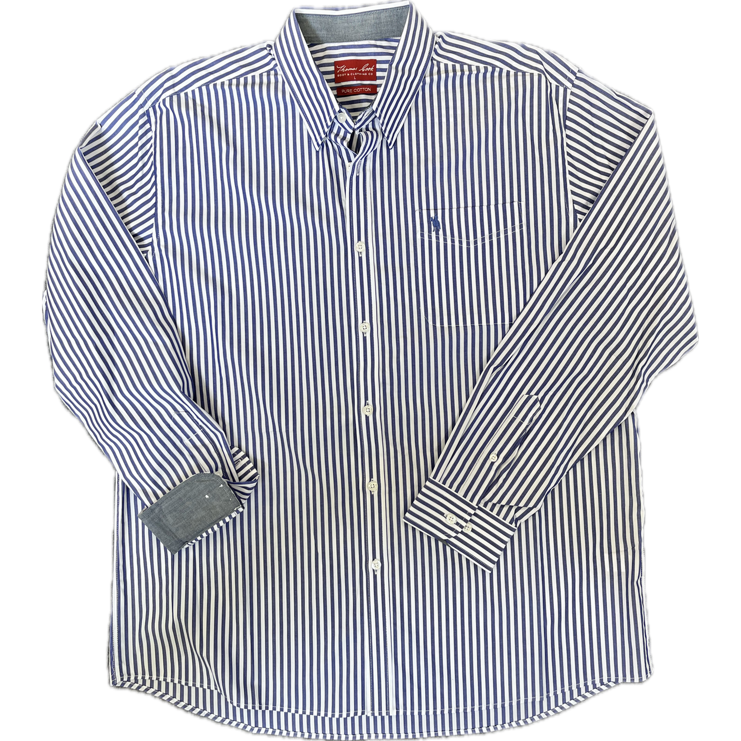 Thomas Cook Bengal Stripe Long Sleeve Shirt