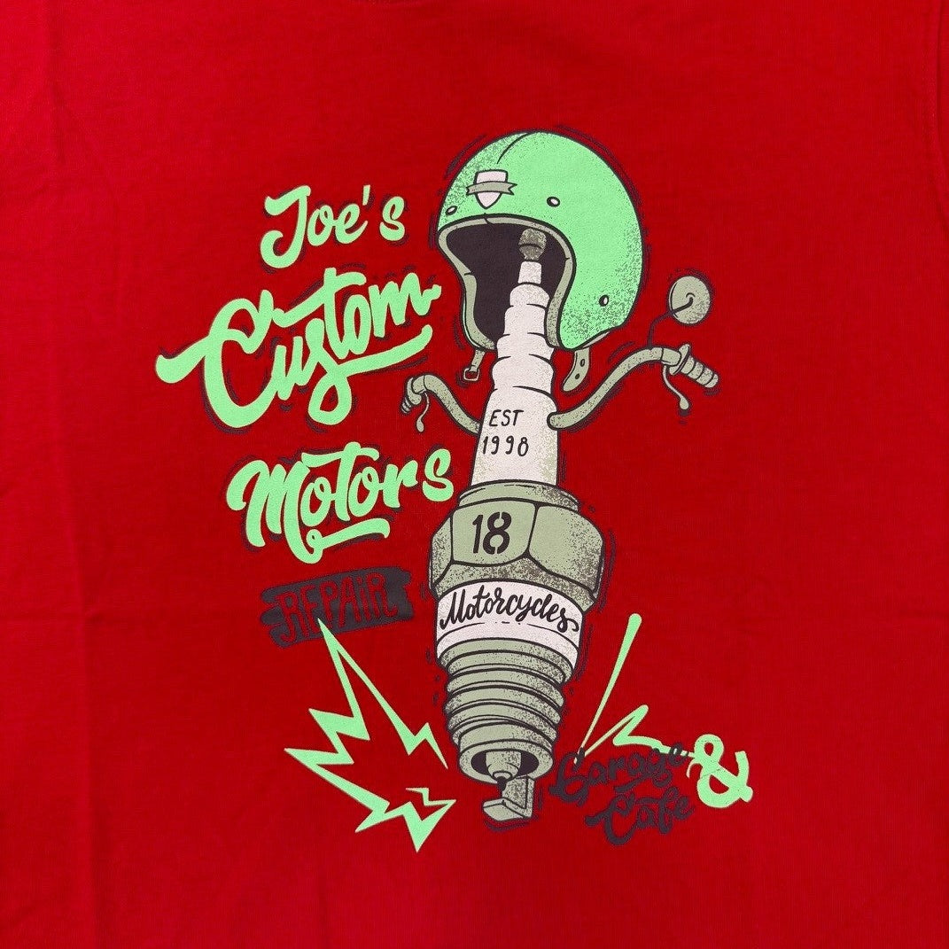 Joe Brown's Tee Shirt - Red Spark Plug