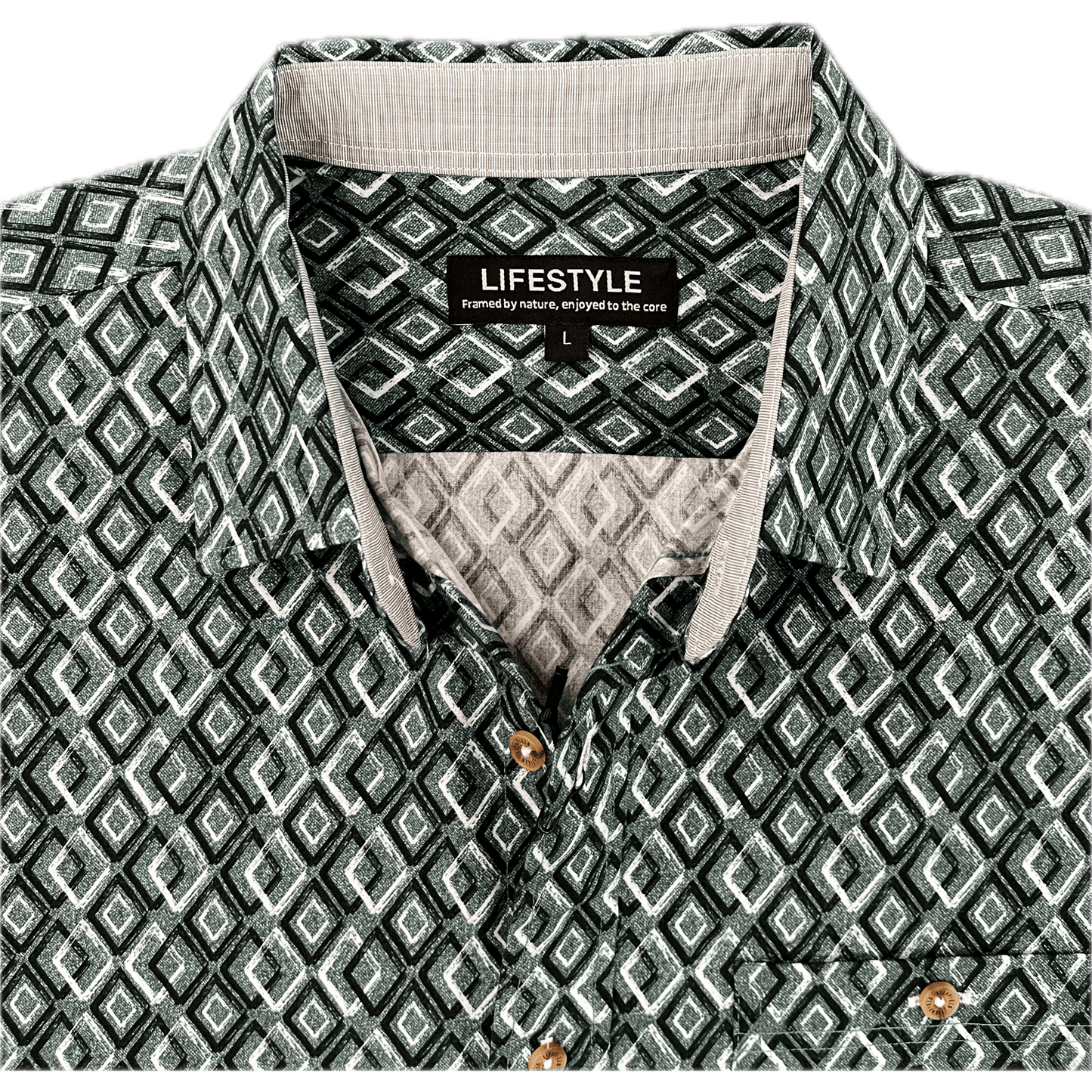 Lichfield Lifestyle Long Sleeve Shirt - Diamond Shadow