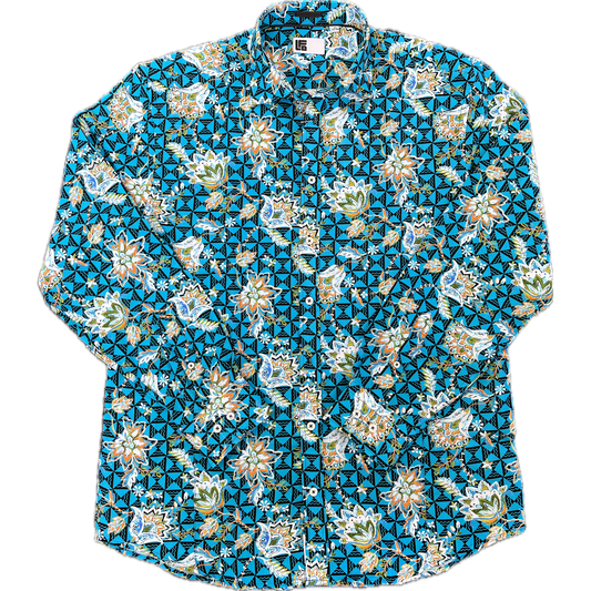 LFD Fashion Shirt - Turquoise/Orange