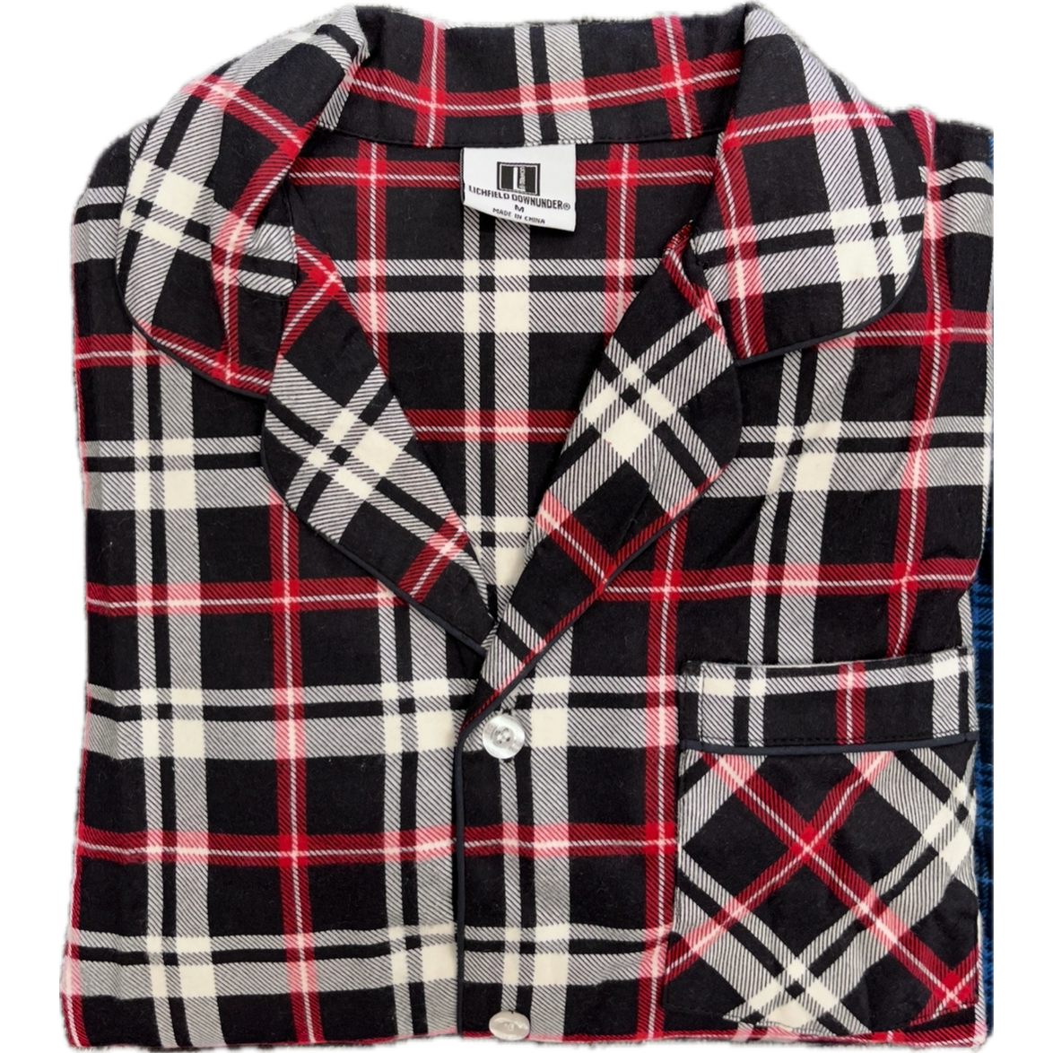 Lichfield 'Down Under' Pyjamas - Black/Red/White