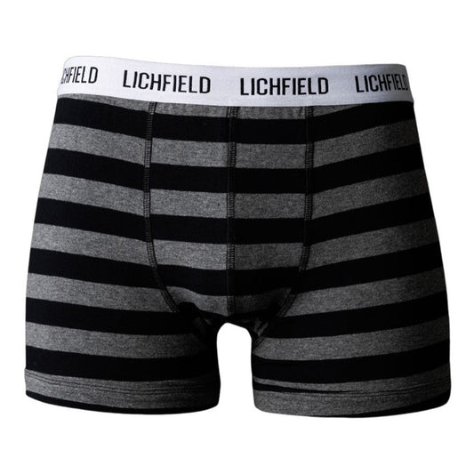 Lichfield Trunk Grey/Black Stripe