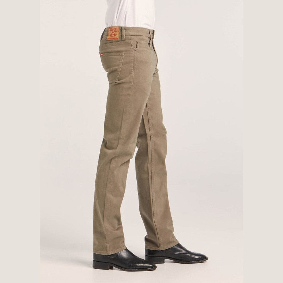 Lee Rider Moleskin - Moss (Short Leg)