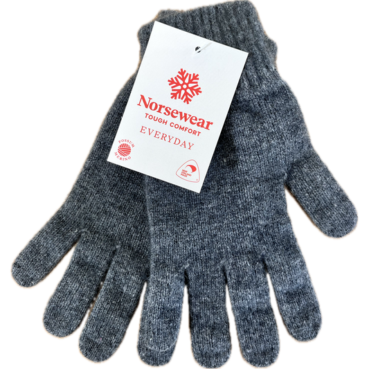 'Norsewear' Possum Merino Gloves - Graphite
