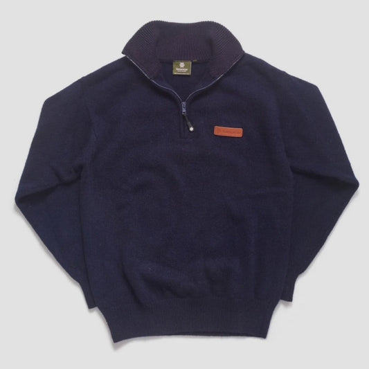 Norsewear Stockman 1/4 Zip Jersey - Navy
