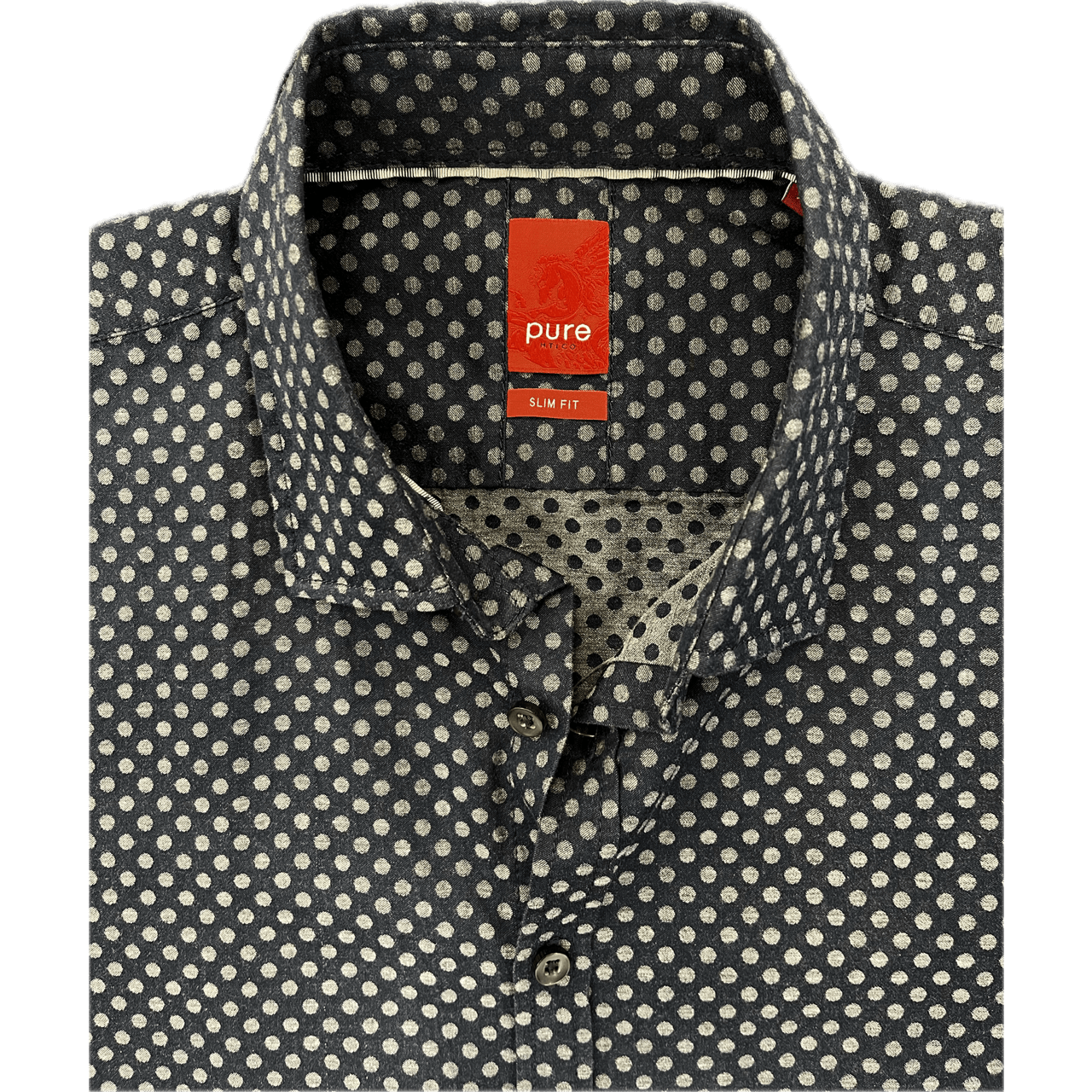 Pure H.Tico Long Sleeve Shirt - Navy