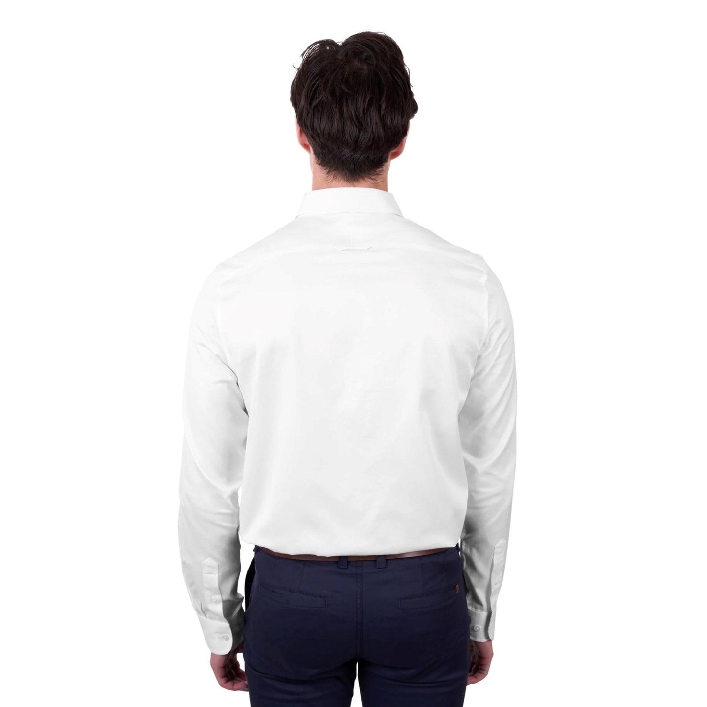 Thomas Cook 'Callum' Long Sleeve Shirt - White