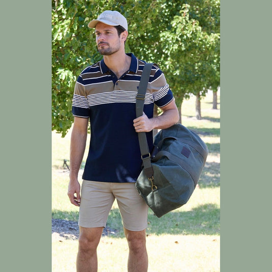 Thomas Cook Polo Shirt - Navy/Tan