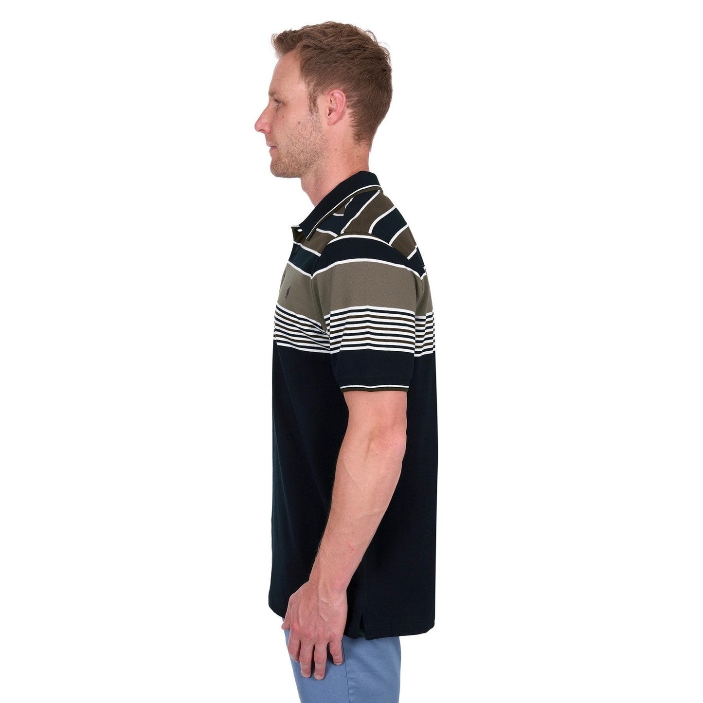 Thomas Cook Polo Shirt - Navy/Tan