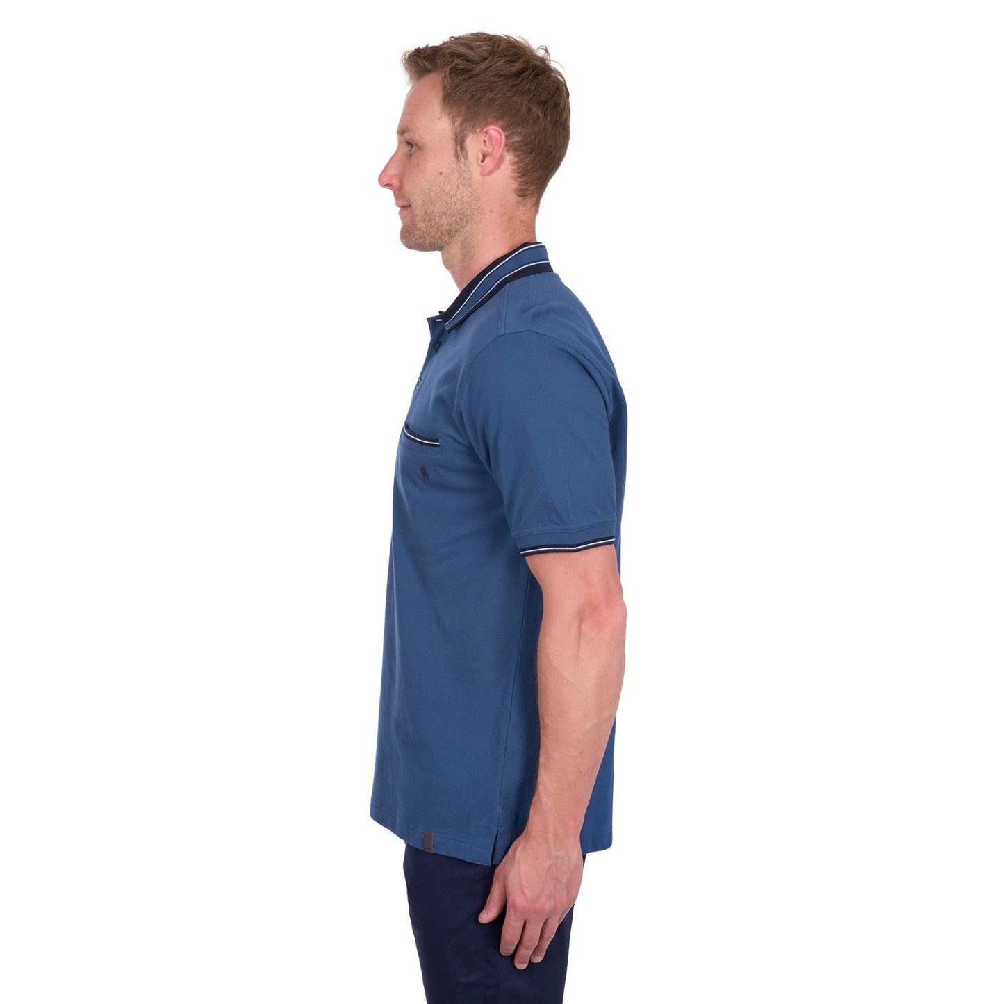 Thomas Cook Polo - Ocean Blue/Navy