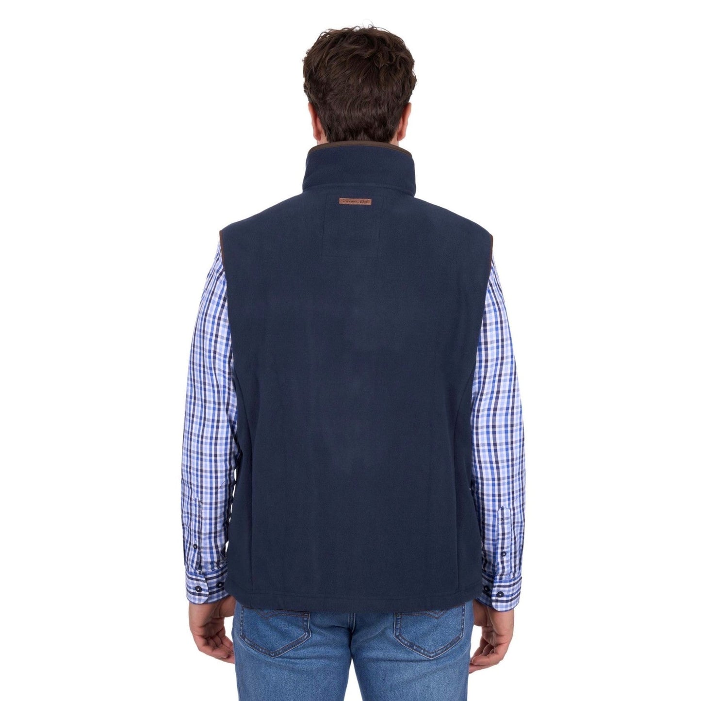 Thomas Cook Men's Fleece - Navy/Taupe