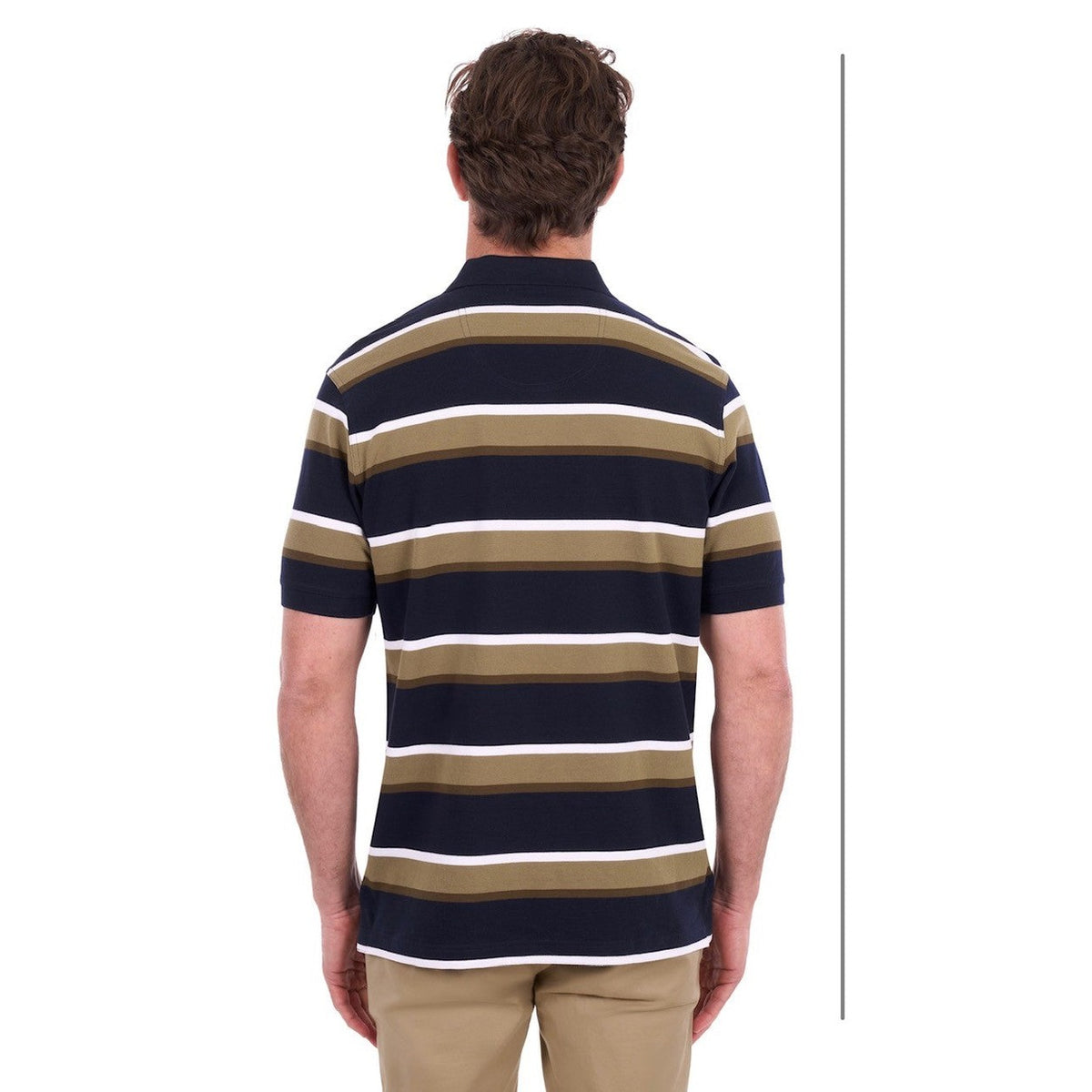 Thomas Cook 'Vincent' Polo - Navy/Tan