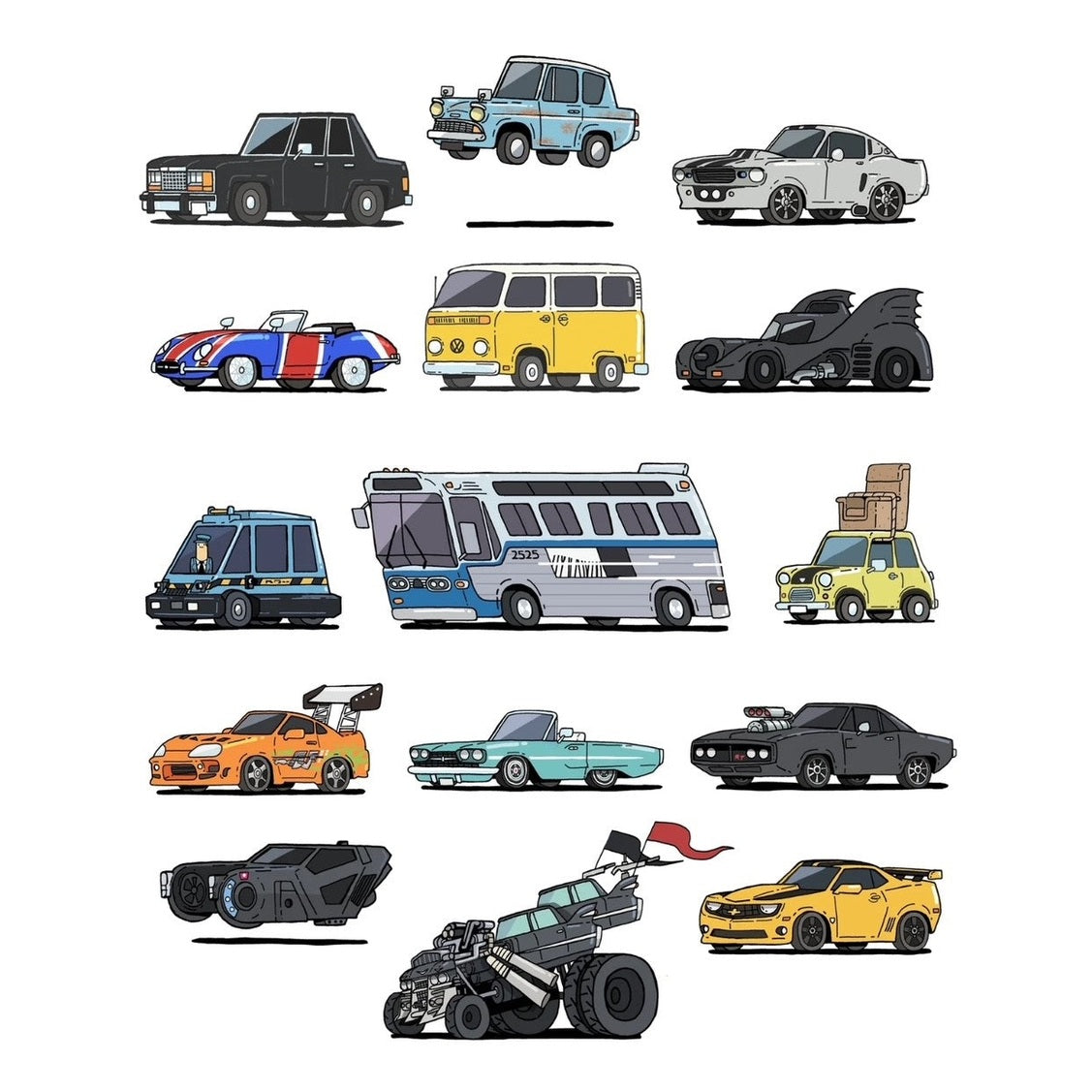 isthatso T Shirt - Movie Vehicles