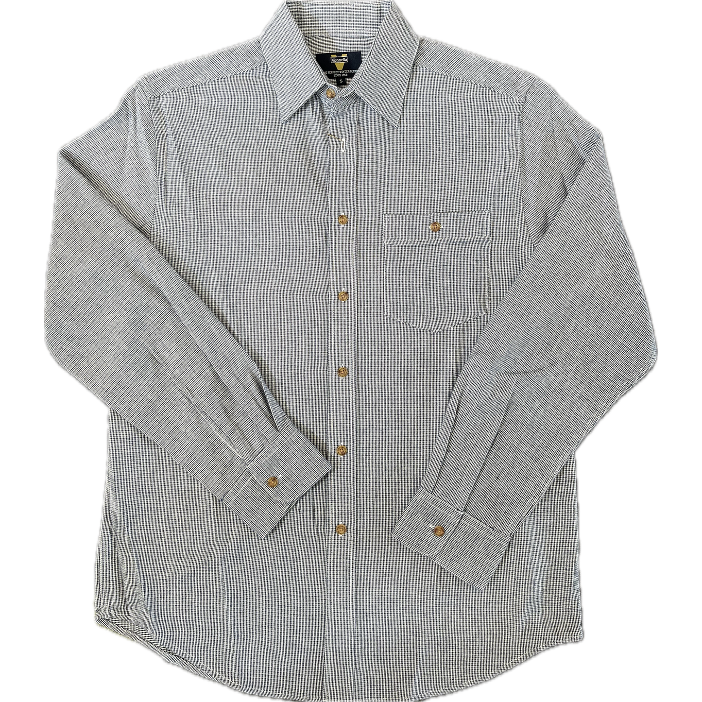 Vonnella Long Sleeve Shirt - Silver/Charcoal