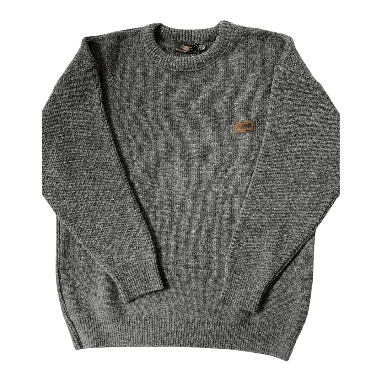 Ironbark Fisherman Rib Jersey - Silver Marle