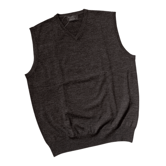 Ansett Sleeveless Vest - Charcoal