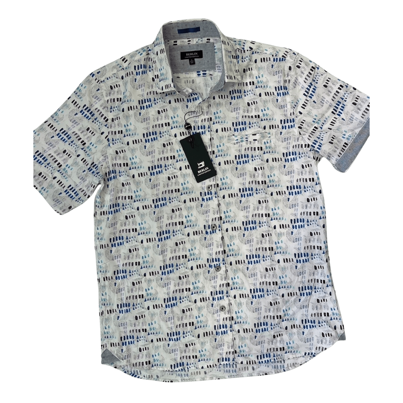 Berlin Short Sleeve Shirt - Abstract