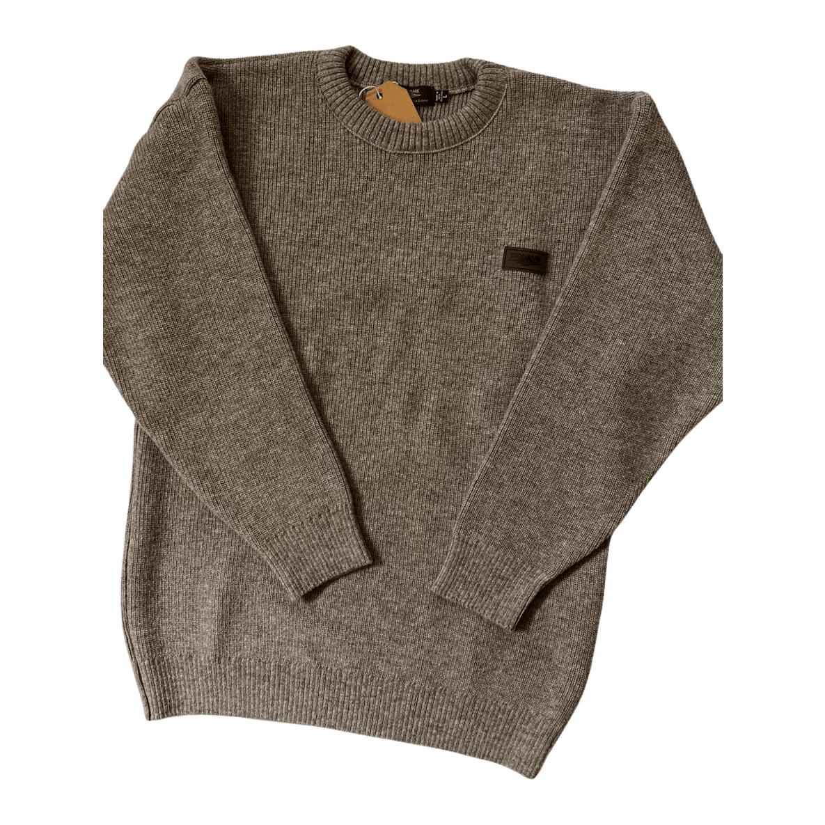 Ironbark Fisherman Rib Jersey - Biscuit