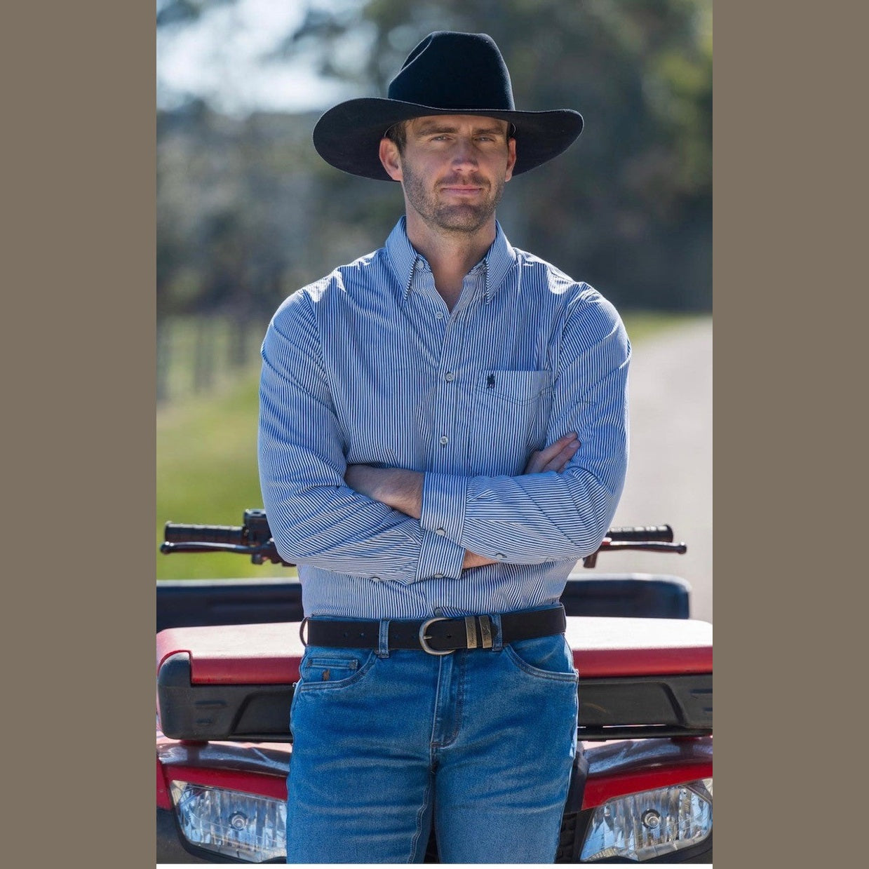 Thomas Cook Gregory Shirt - Navy/White