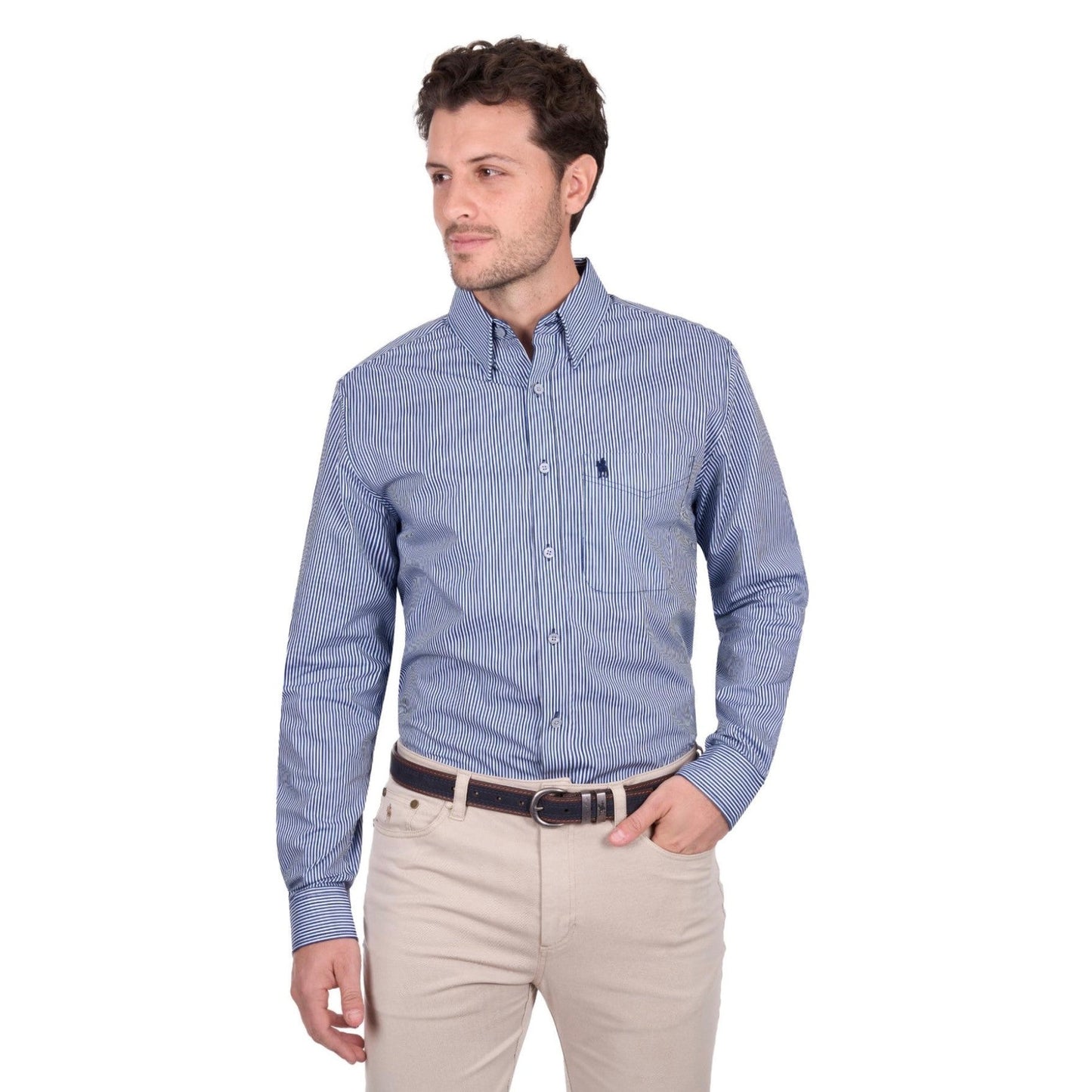 Thomas Cook Gregory Shirt - Navy/White