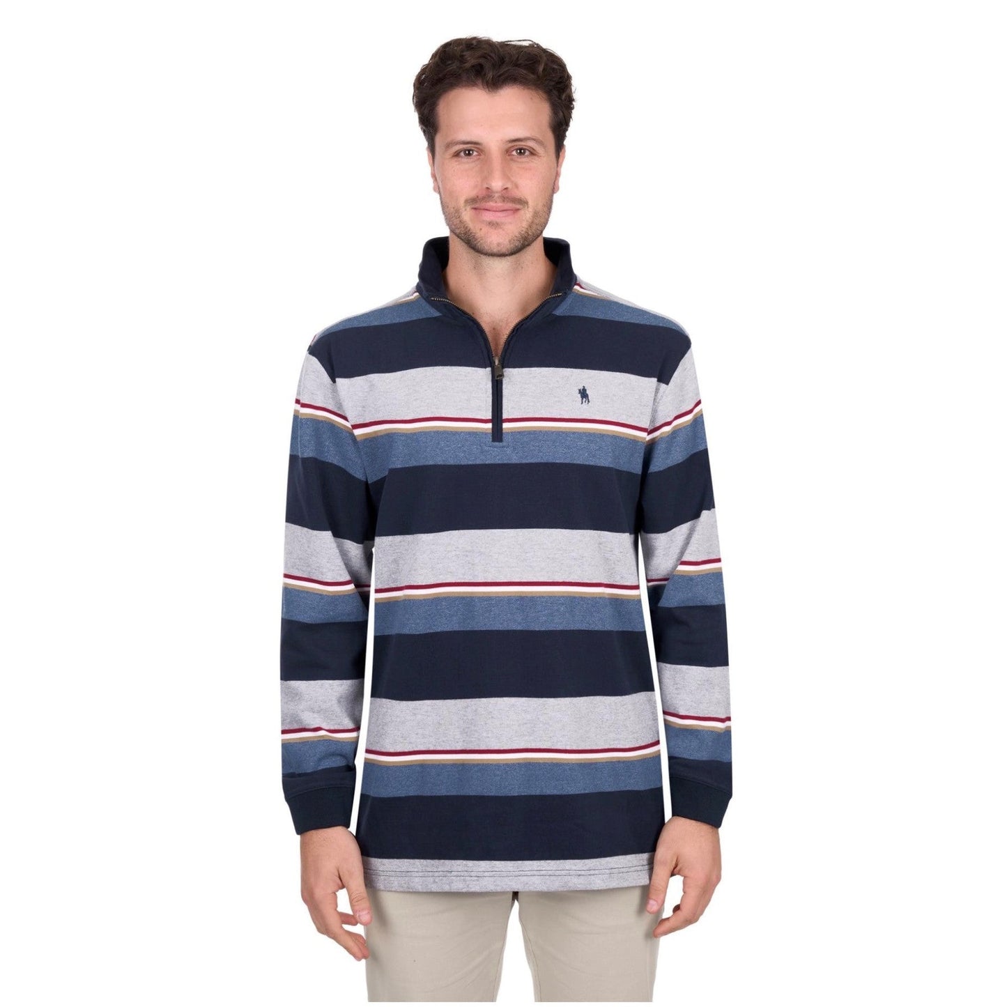Thomas Cook Rugby Jersey - Navy/Grey Marle