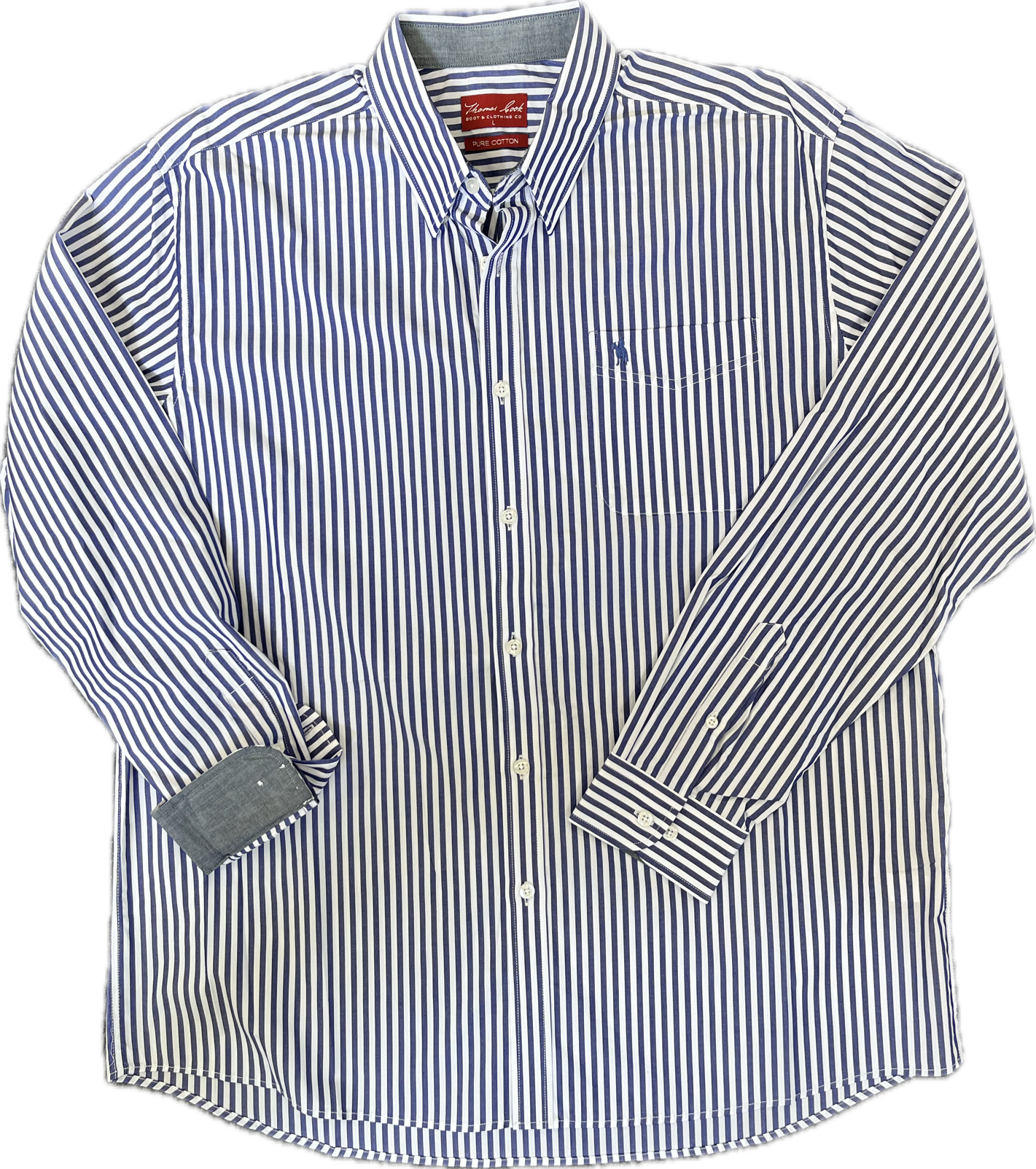 Thomas Cook Bengal Stripe Long Sleeve Shirt