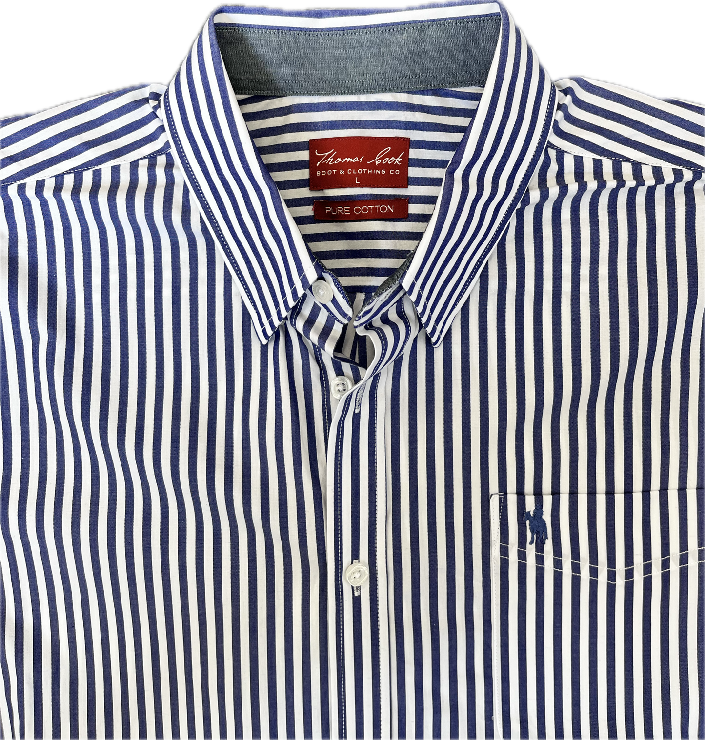 Thomas Cook Bengal Stripe Long Sleeve Shirt