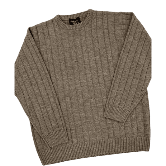 Ansett Crew Neck Jersey - Sable