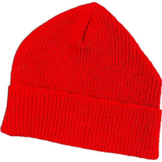 Woollen Beanie - Red