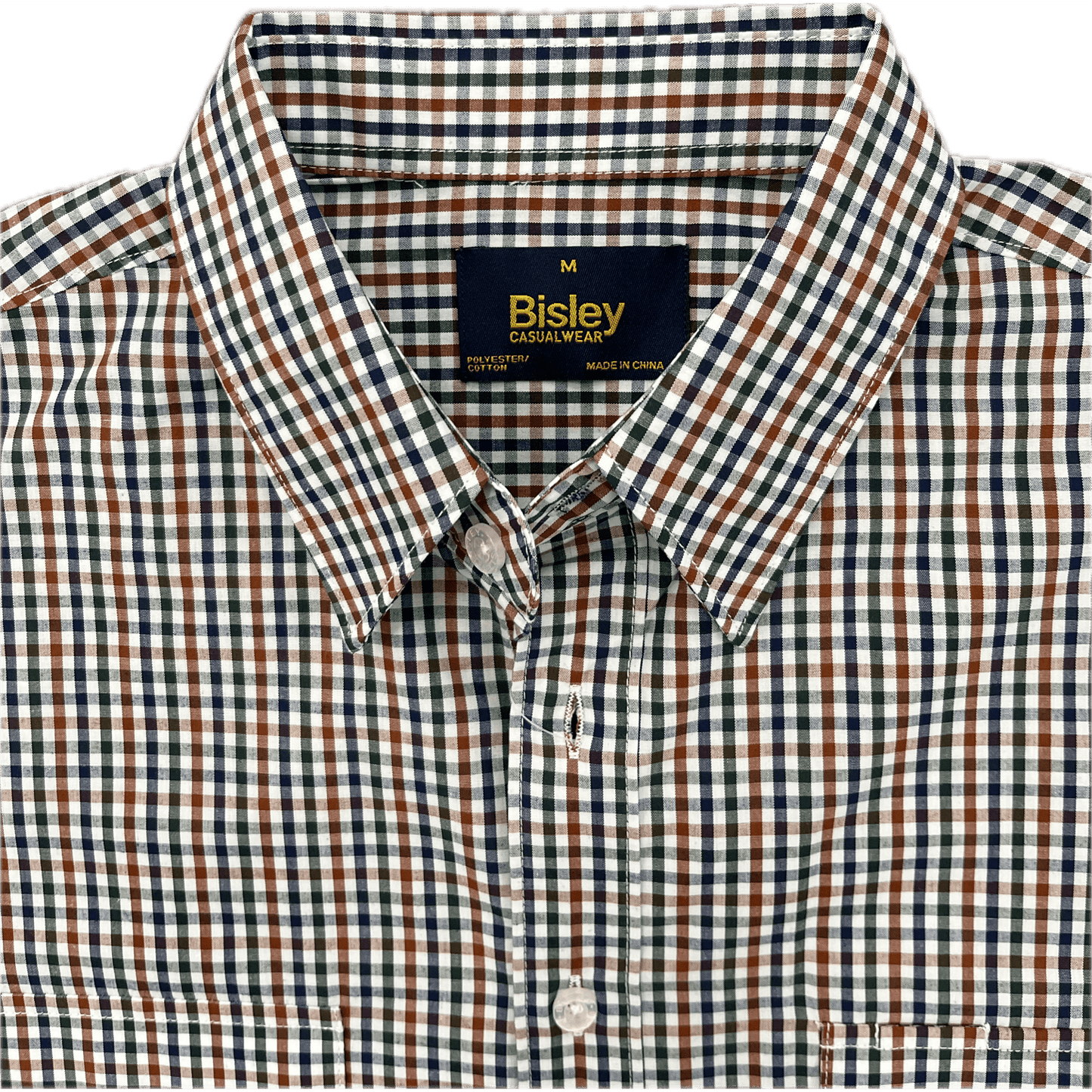 Bisley Short Sleeve Shirt - Rust