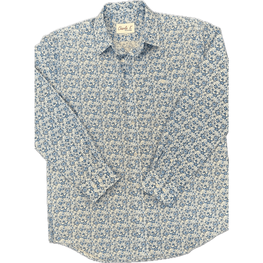 Lichfield Charlie K Long Sleeve Shirt - Light Blue