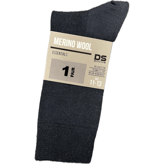 D.S Merino Blend Socks - Single Pair Navy