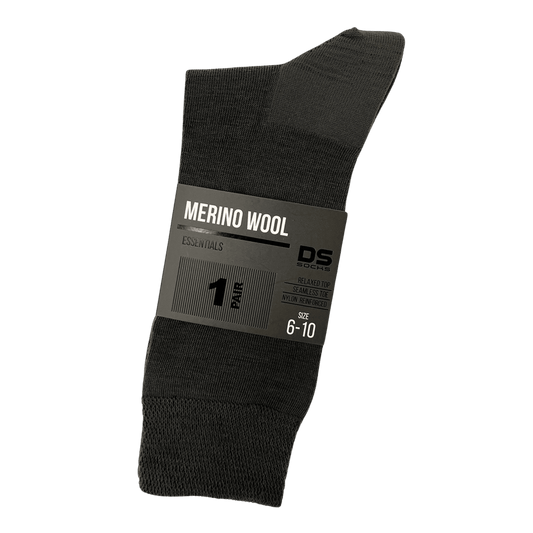 D.S Merino Blend Socks - Single Pair Bark