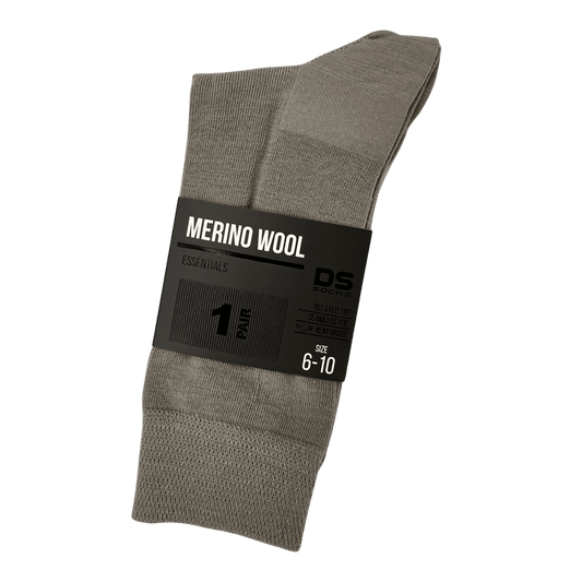 D.S Merino Blend Socks - Single Pair Sandstone