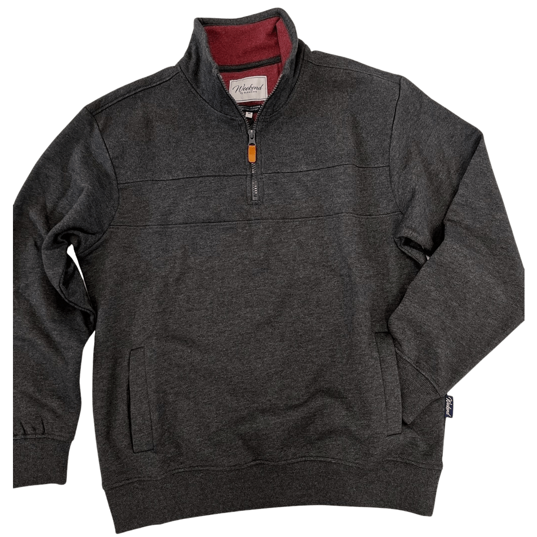 Weekend Sweatshirt - Charcoal Marle