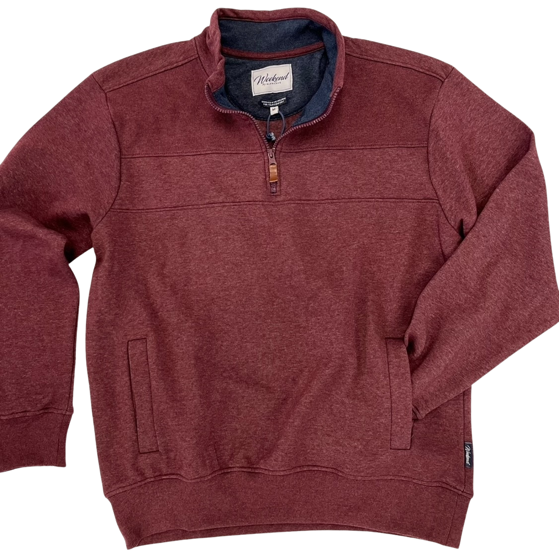 Weekend Sweatshirt - Burgundy Marle