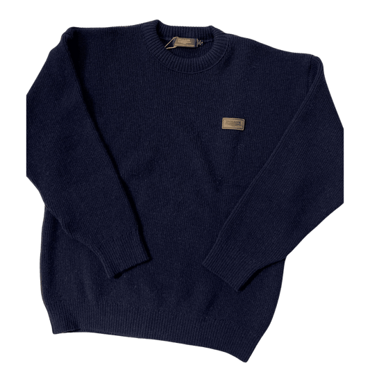 Ironbark Fisherman Rib Jersey - Navy