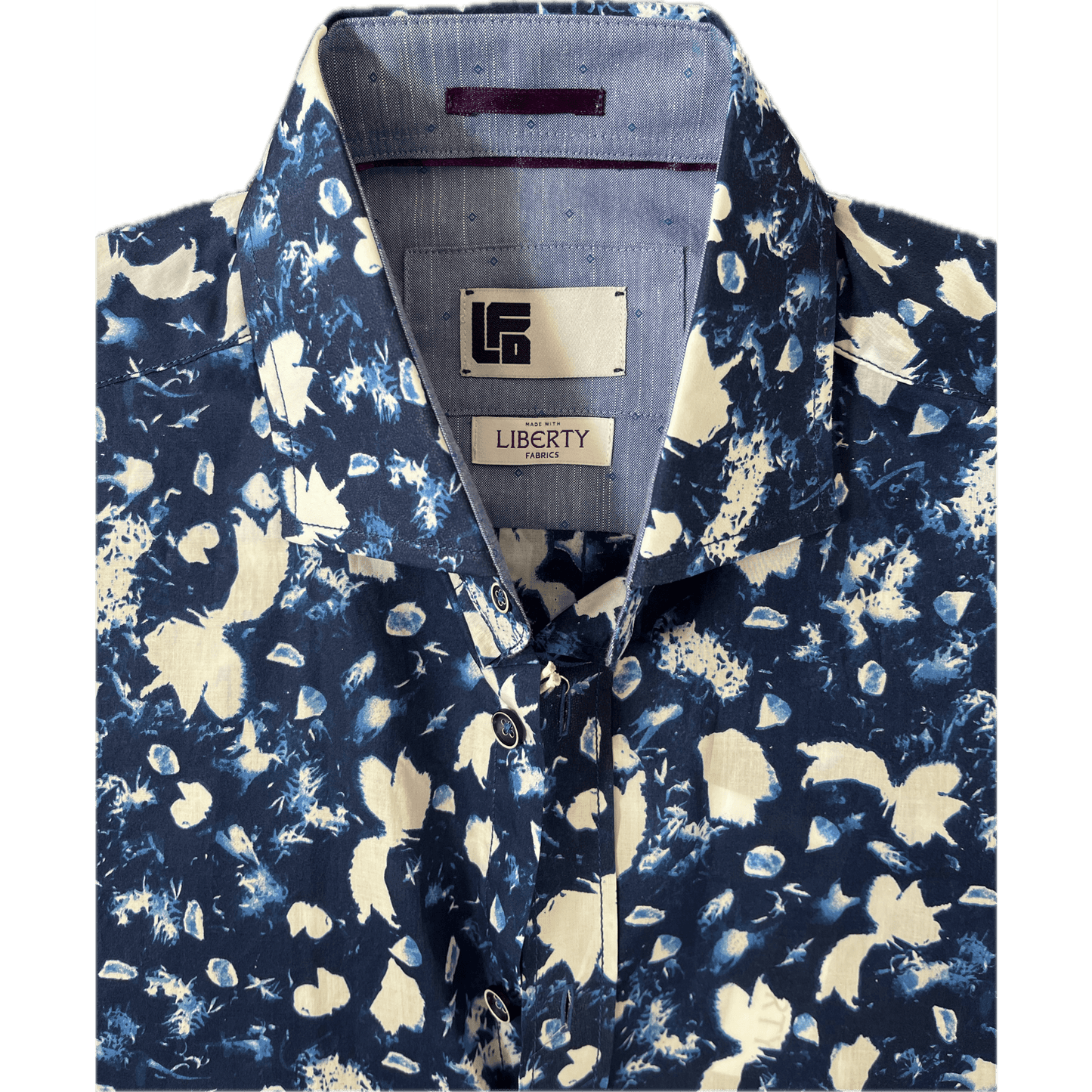 Lichfield Liberty Long Sleeve Shirt - Royal Blue