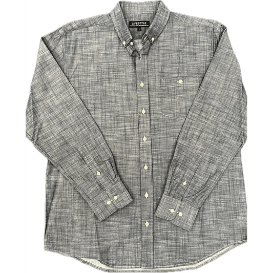 Lichfield Lifestyle Long Sleeve Shirt -Denim