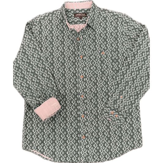 Lichfield Lifestyle Long Sleeve Shirt - Diamond Shadow