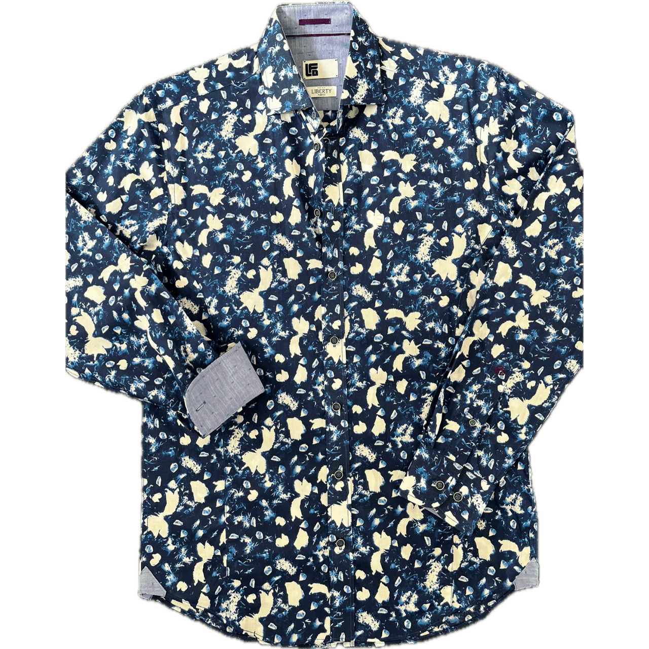 Lichfield Liberty Long Sleeve Shirt - Royal Blue