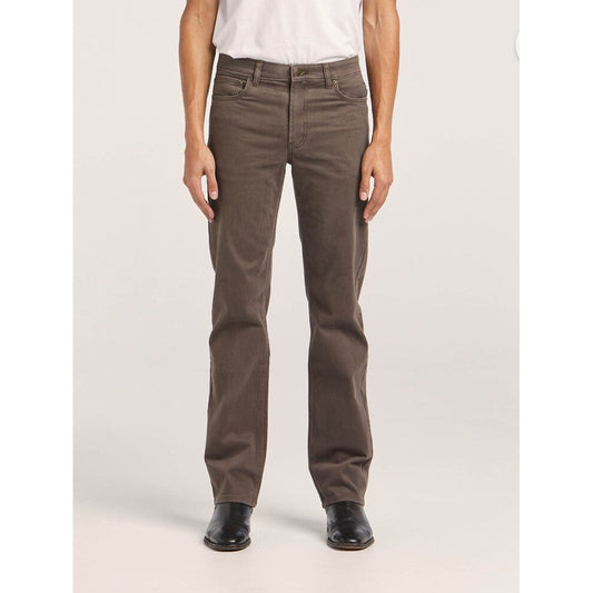 Lee Rider Stretch Moleskins - Woodland Brown (Short Leg)