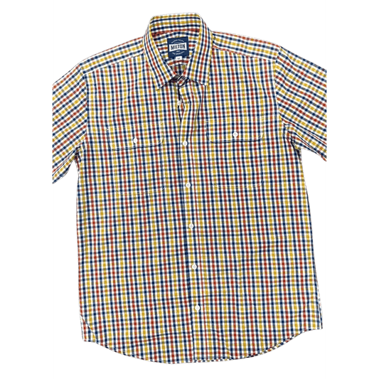 Milton Short Sleeve Shirt - Gold