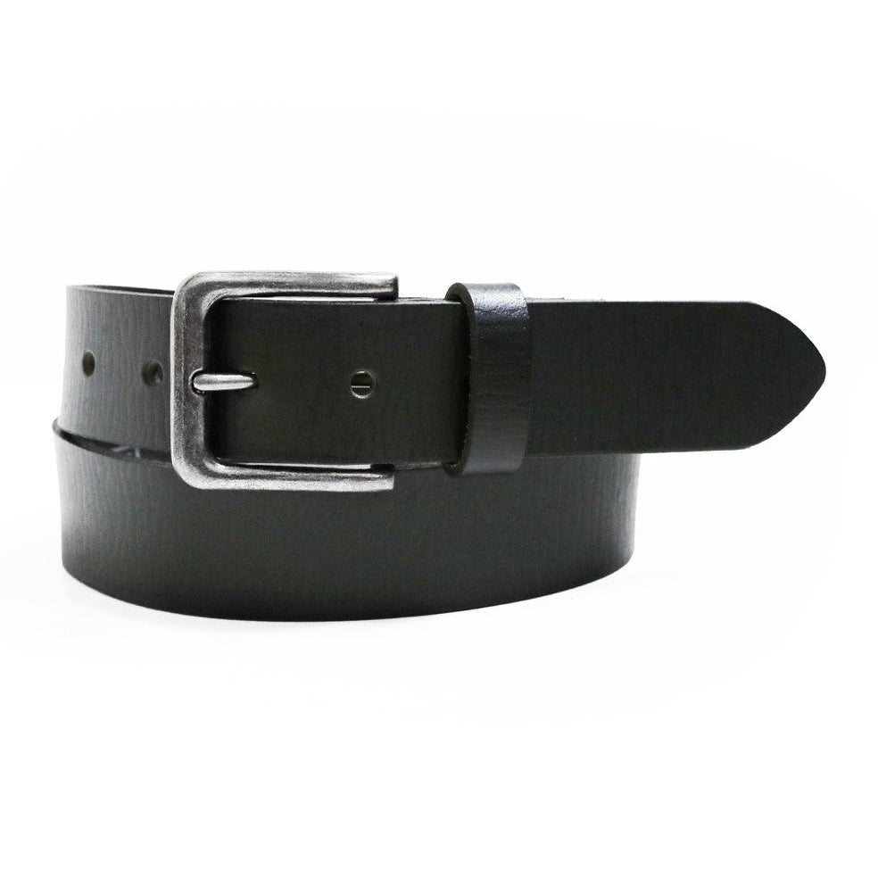 Parisian Mulberry Leather Belt  - Black