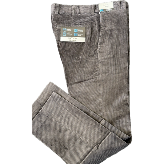 Savane Corduroy Pants - Charcoal