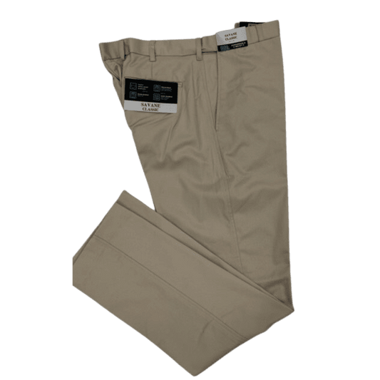 Farah Classic Cotton Pant - Khaki