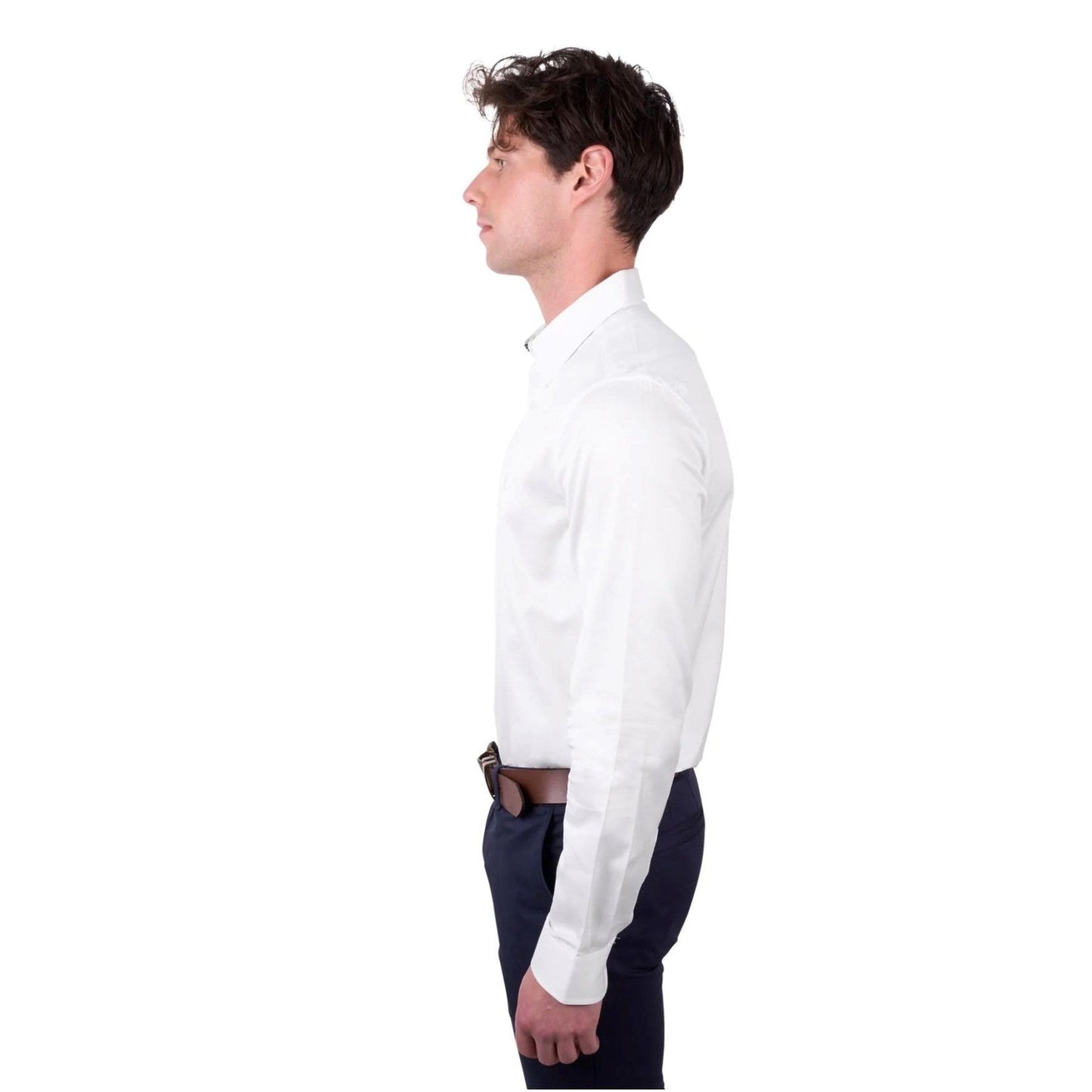 Thomas Cook 'Callum' Long Sleeve Shirt - White