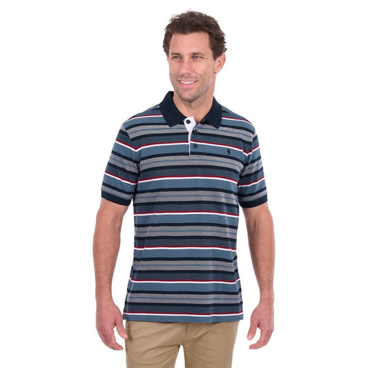 Thomas Cook 'Glenn' Polo Shirt - Navy/Steel