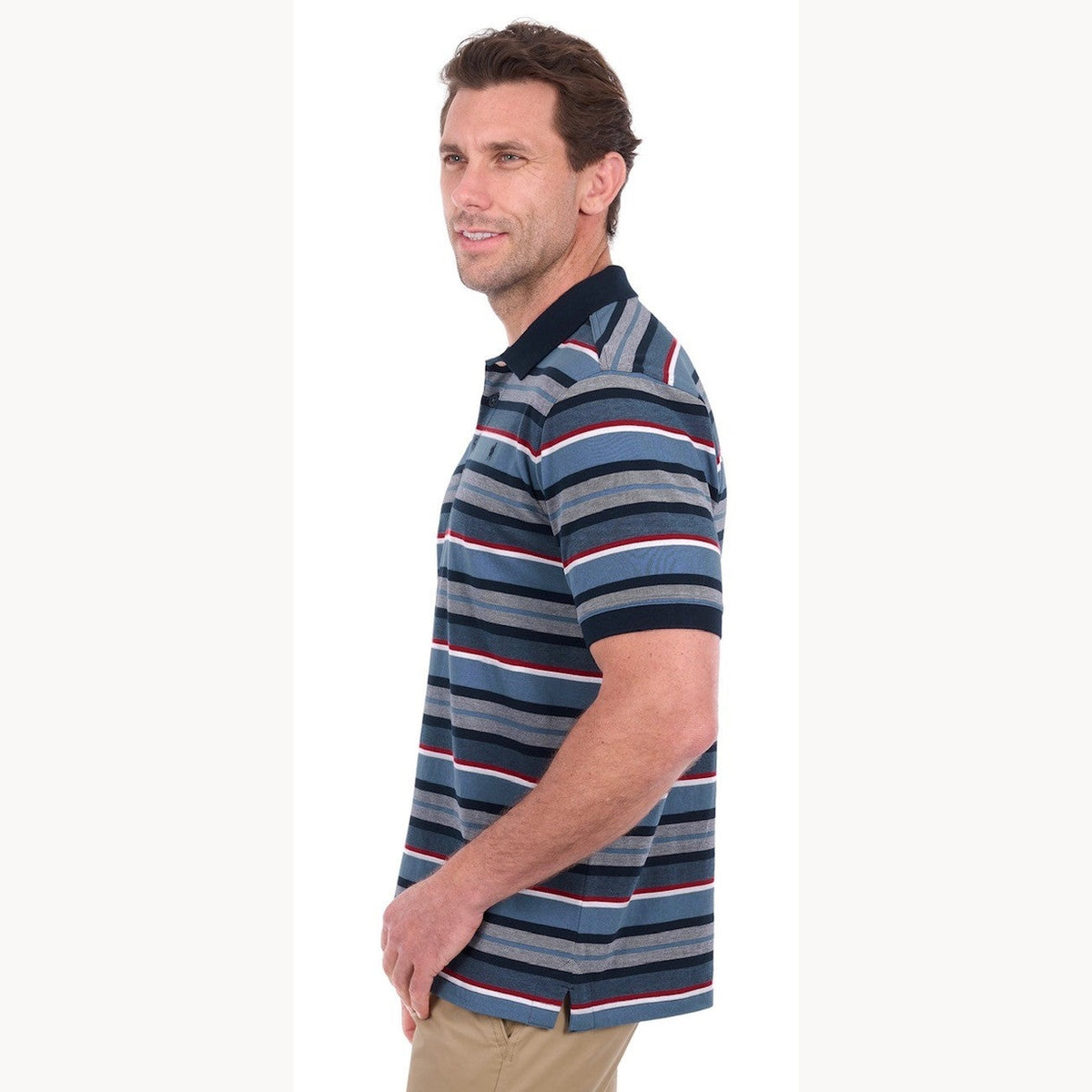 Thomas Cook 'Glenn' Polo Shirt - Navy/Steel