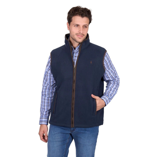 Thomas Cook Men's Fleece - Navy/Taupe